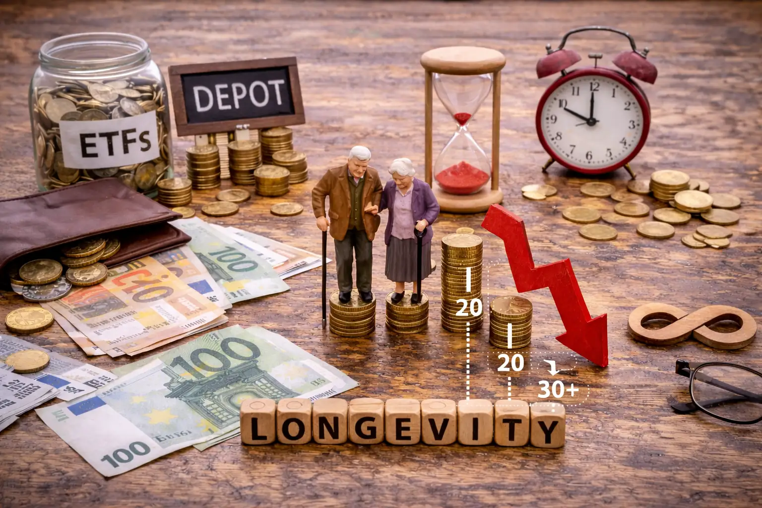 Langlebigkeitsrisiko Fluglotse lebenslange Verrentung