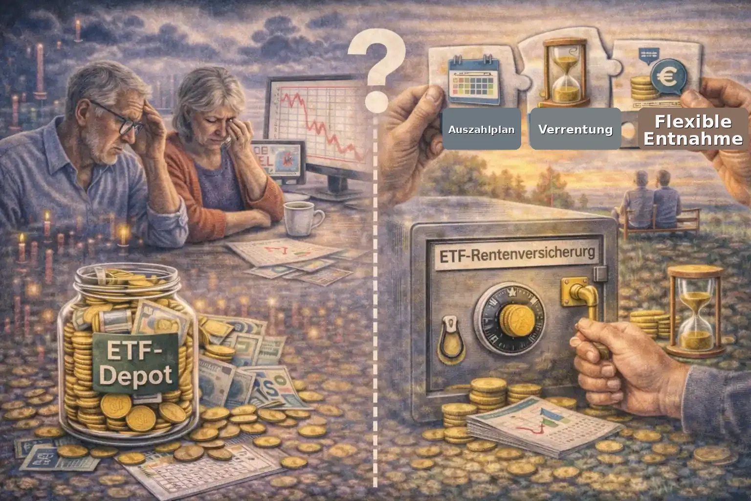 Fluglotse Rentenphase Entnahmestruktur Stressfaktor Altersvorsorge