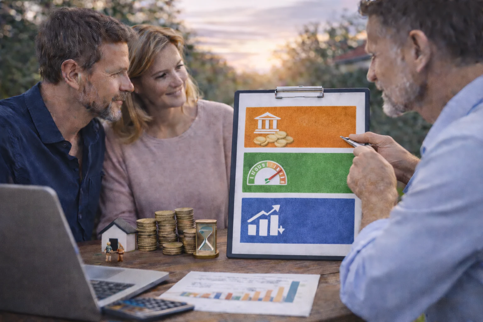 Hubschrauberpilot Riester-Rente planbar