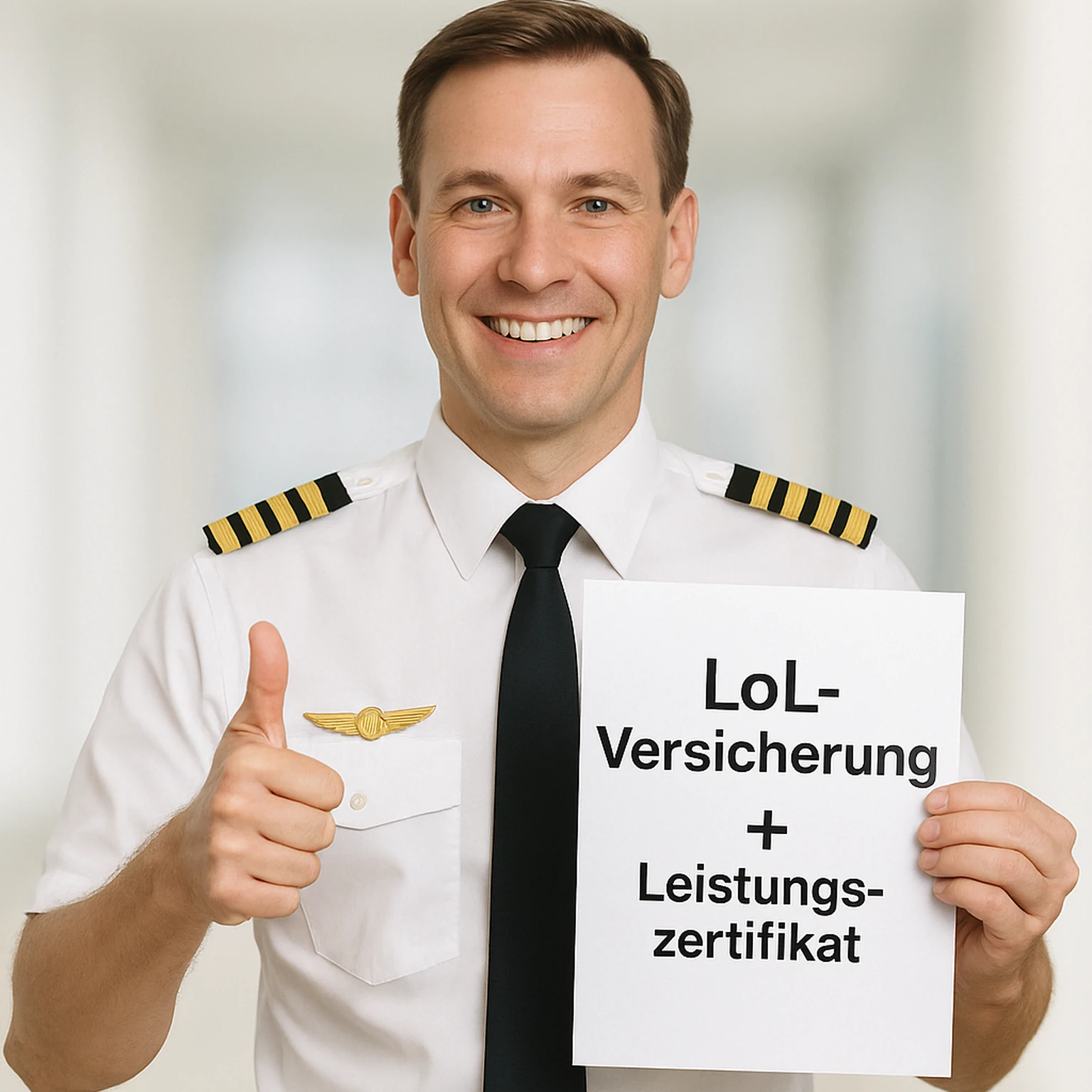 Pilot Loss-of-License Versicherung - früh abschließen - Top-Schutz LoL-Versicherung