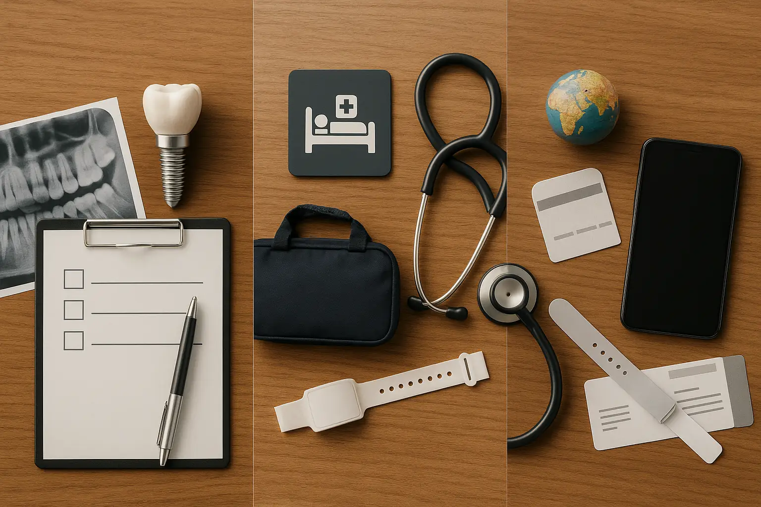 Flugzeugführer Fälle Zahn OP Reise Krankenversicherung Pilot und Fluglotse