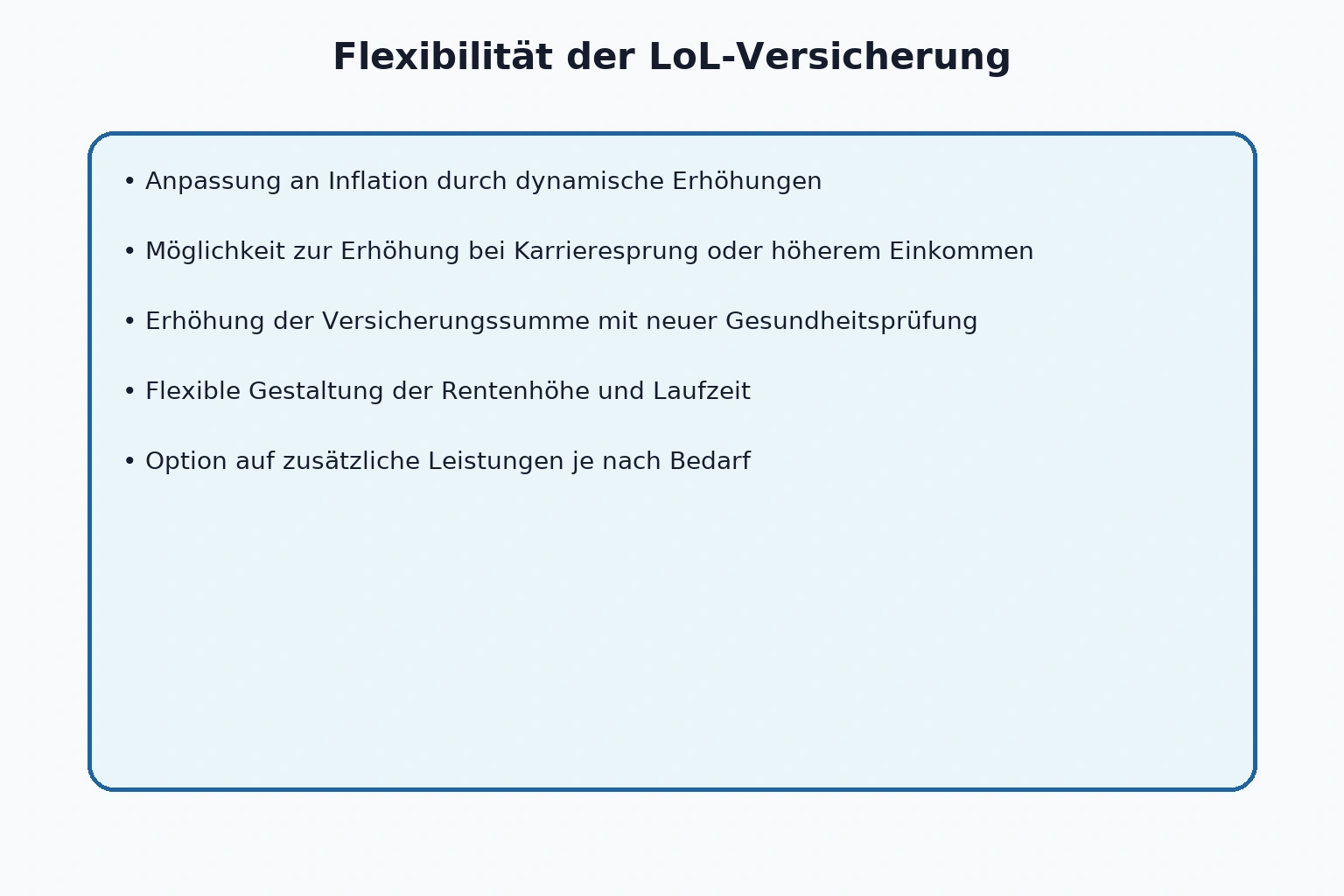 Flugzeugführer Loss-of-License Versicherung